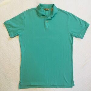 Roundtree Yorke Gold Label Polo Shirt Mens Size L Slim Fit‎